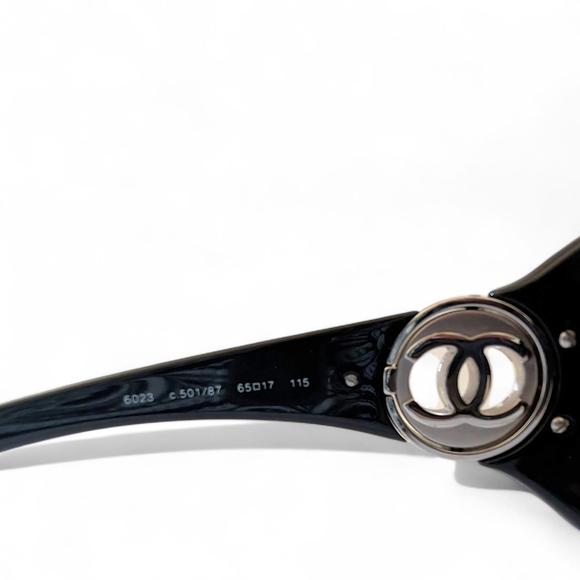 Chanel 6023 c.501/87 Shield Sunglasses – Full Set - Picture 11 of 15